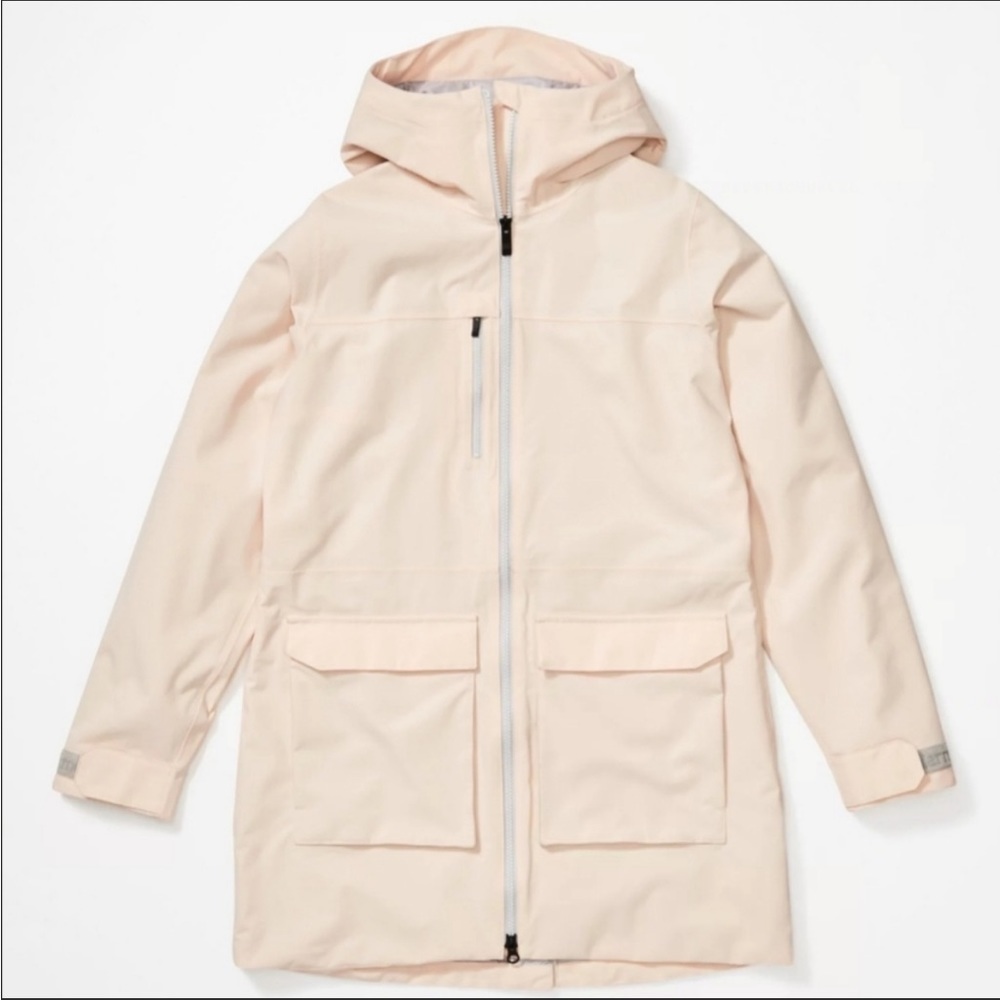 Marmot Commuter Parker Mandarin Mist Jacket - Size Medium - Picture 2 of 6